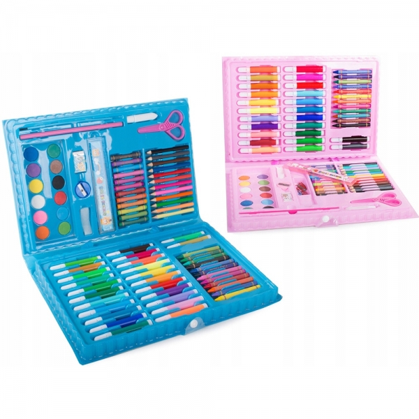 Детски комплект за рисуване в куфар 86 части!