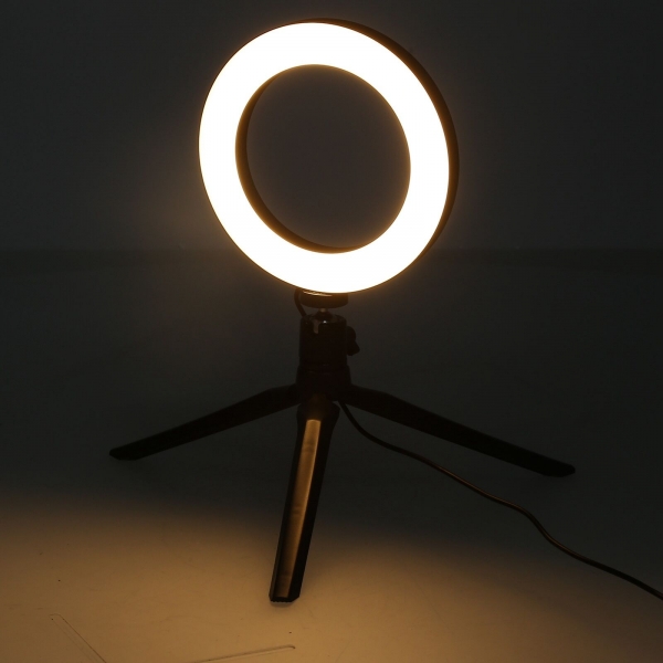 Ринг лампа със статив Мини