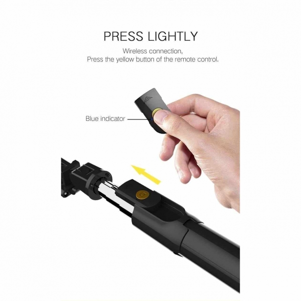 Селфи стик с трипод, дистанционно и Bluetooth контрол