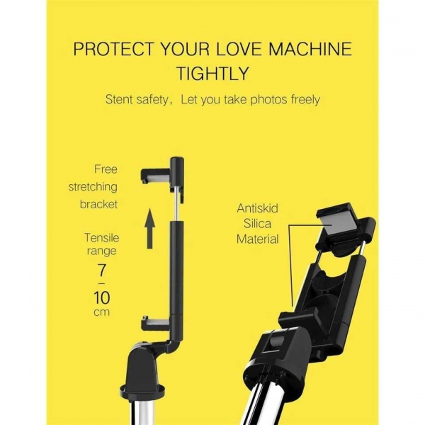 Селфи стик с трипод, дистанционно и Bluetooth контрол