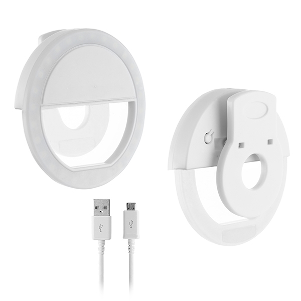 Презареждащ се светлинен пръстен за селфи Instahoop 