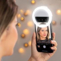 Презареждащ се светлинен пръстен за селфи Instahoop 