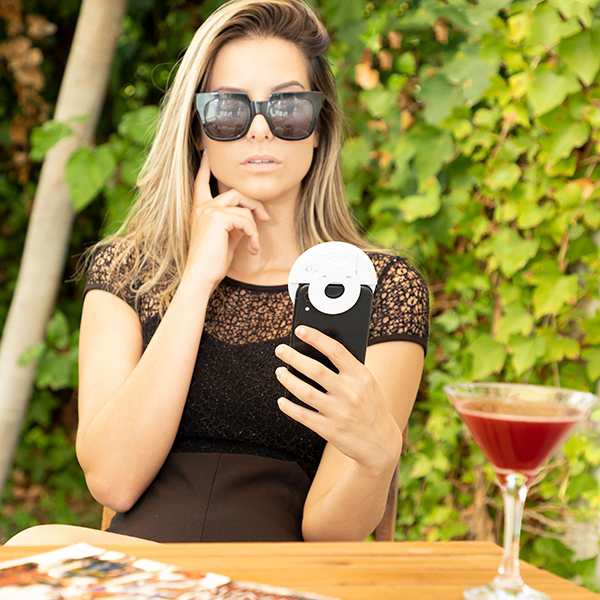 Презареждащ се светлинен пръстен за селфи Instahoop 